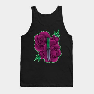 Knife and Roses Tank Top